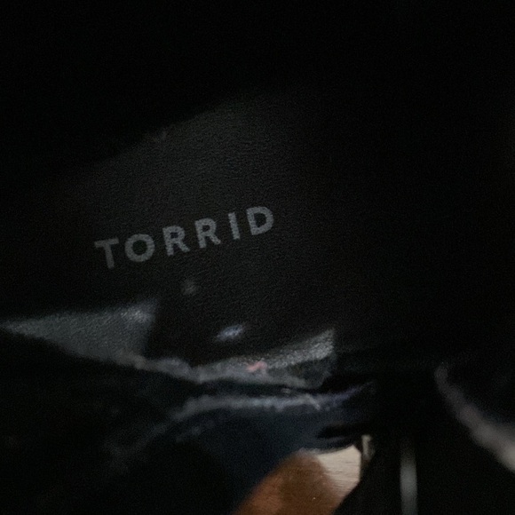 Torrid Stevie Tweed Combat Boots Size 9.5 - Picture 7 of 9